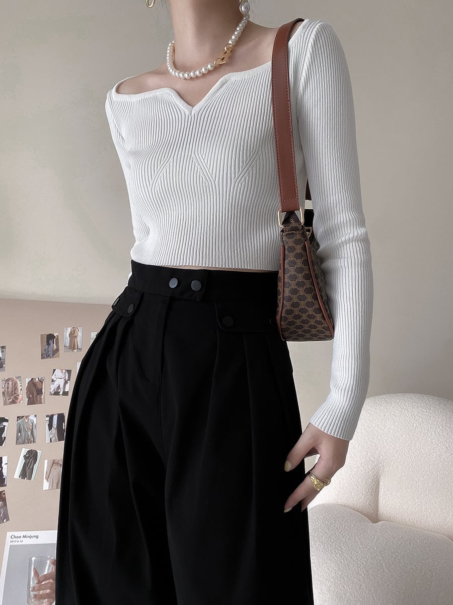 【tops】人気ニットトップス　N2937