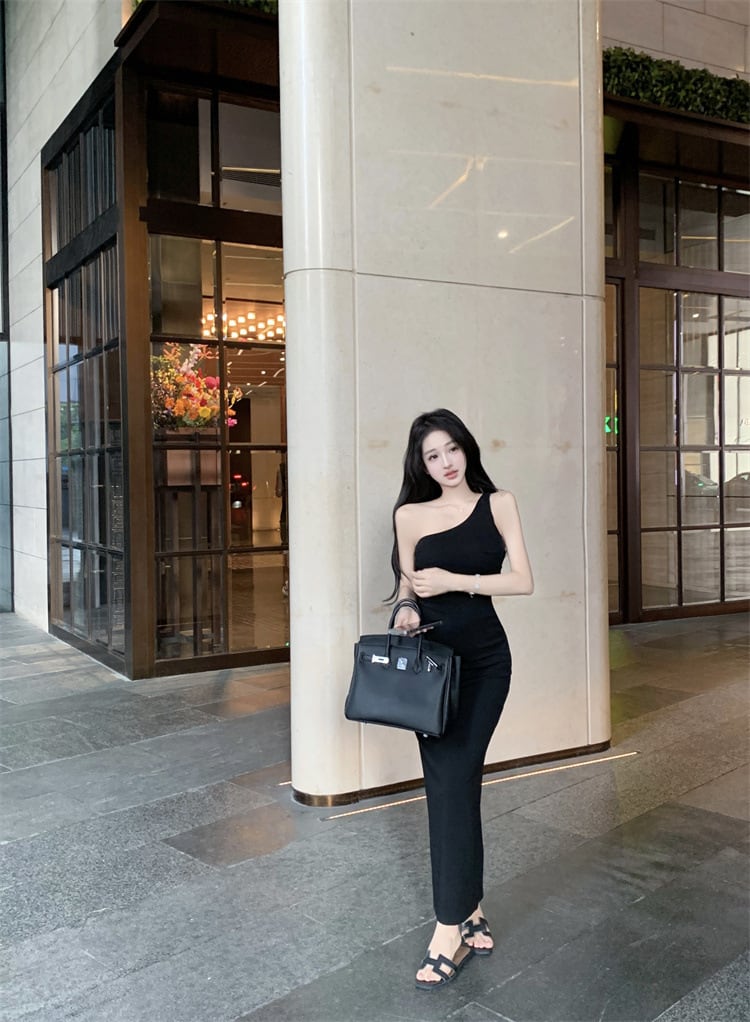 【dress】バックレスワンピース　M25010