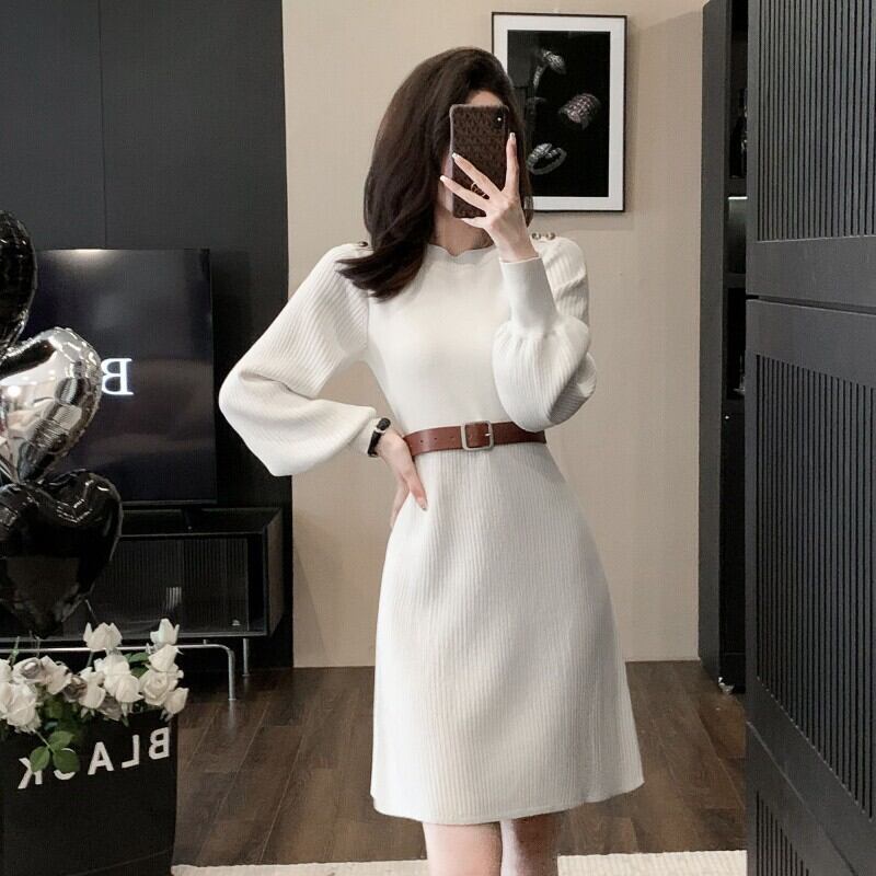 【dress】ニットワンピース　M18753
