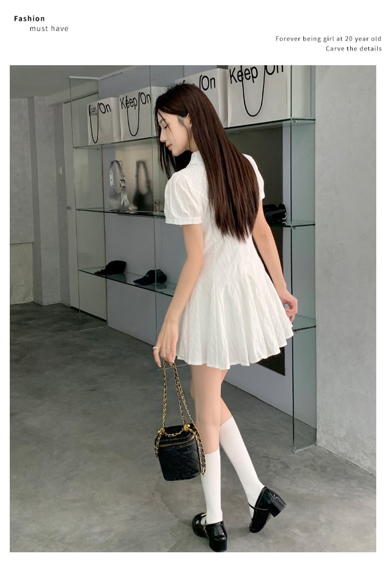 【dress】シャツワンピース　M25311