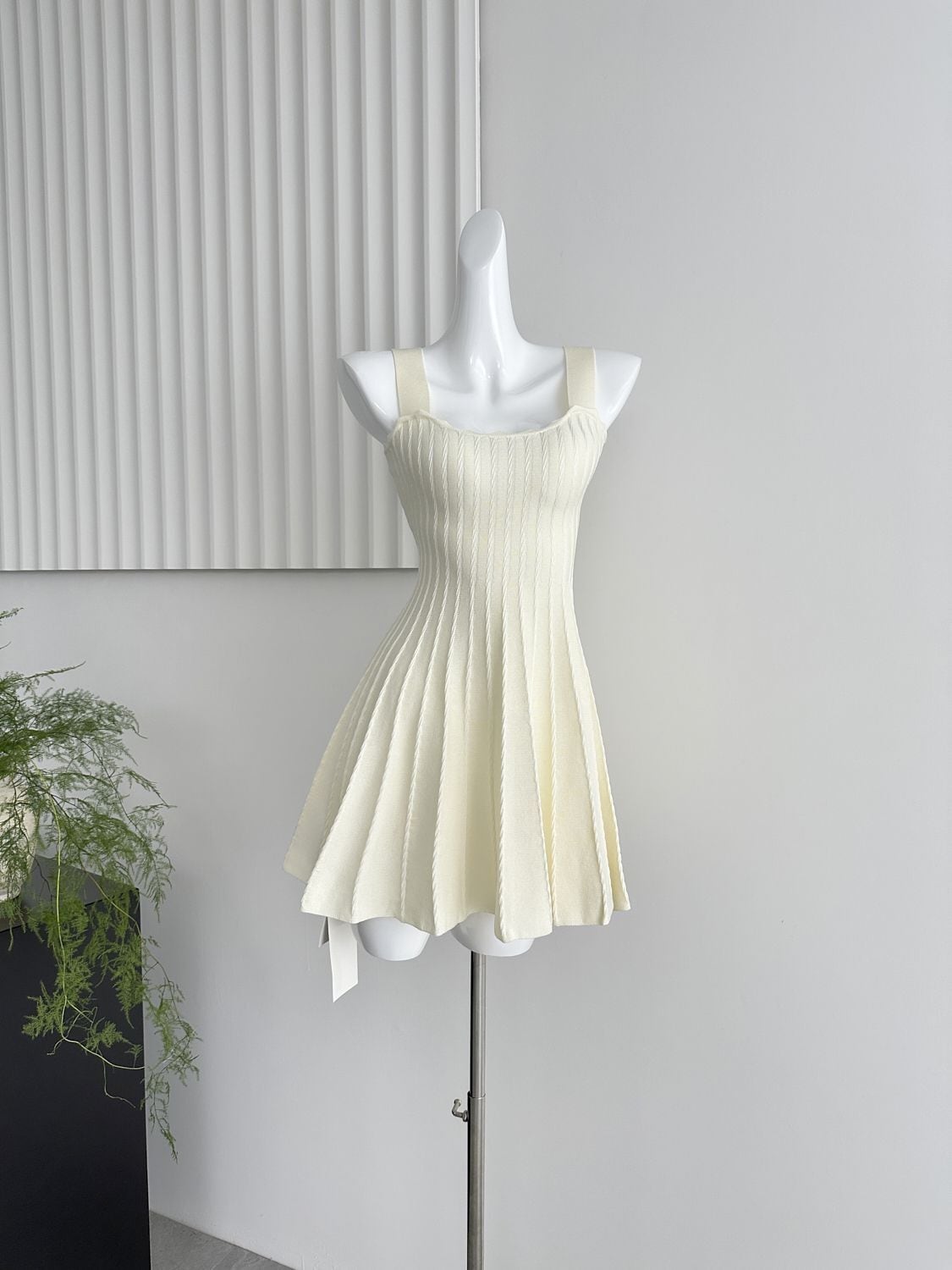 【dress】ニットキャミワンピース　M24819