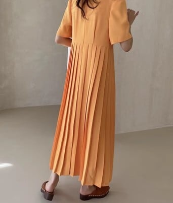 【dress】無地ワンピース　M24016