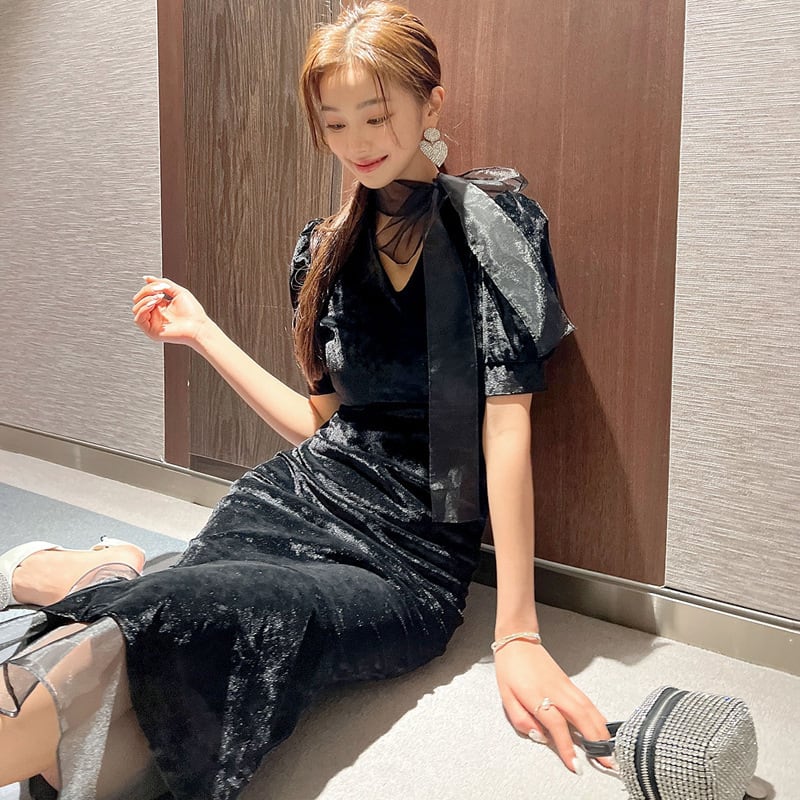 【dress】マーメイドワンピース　M24813