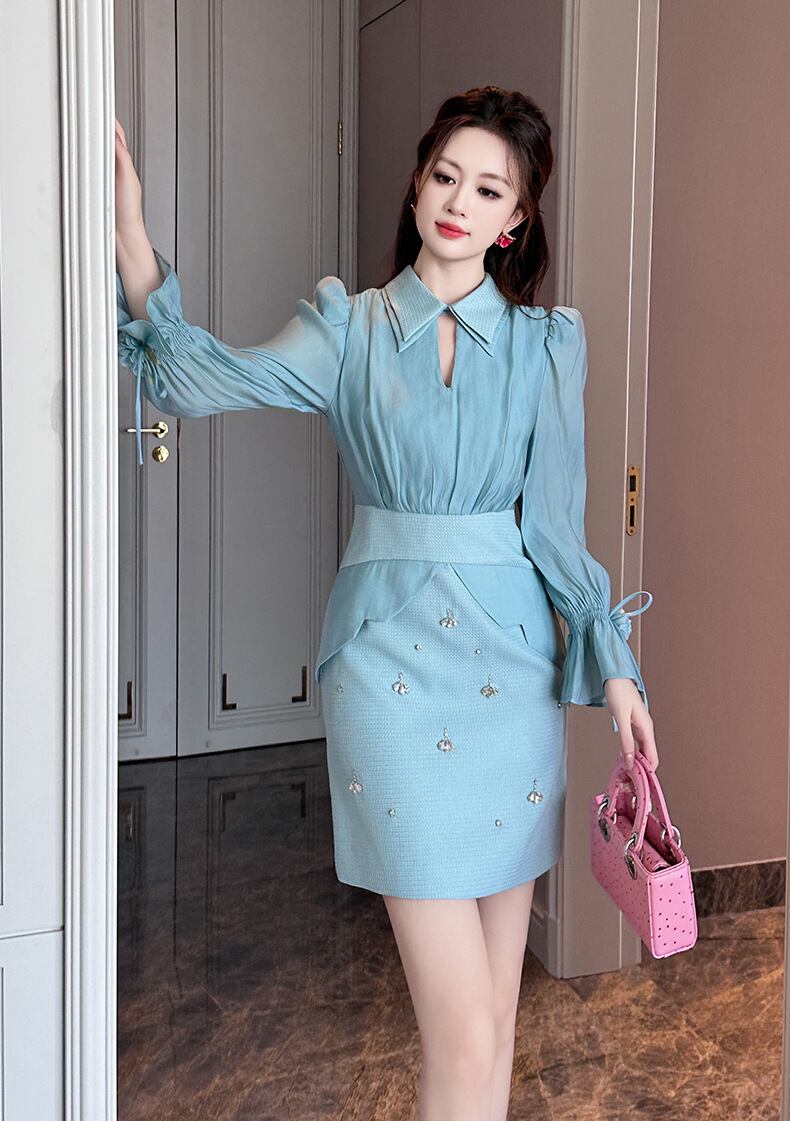 【dress】ドッキングデートワンピース　M27203