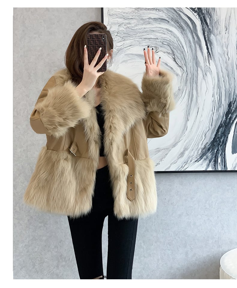 【outer】ファードッキングPUコート　M27198