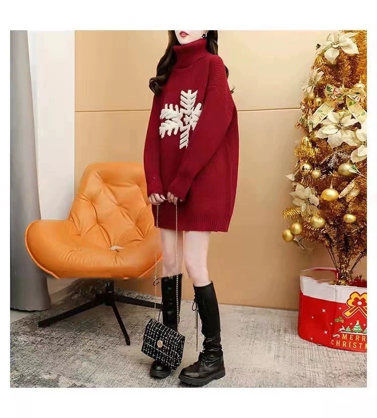【tops】クリスマスニットセーター　M27502