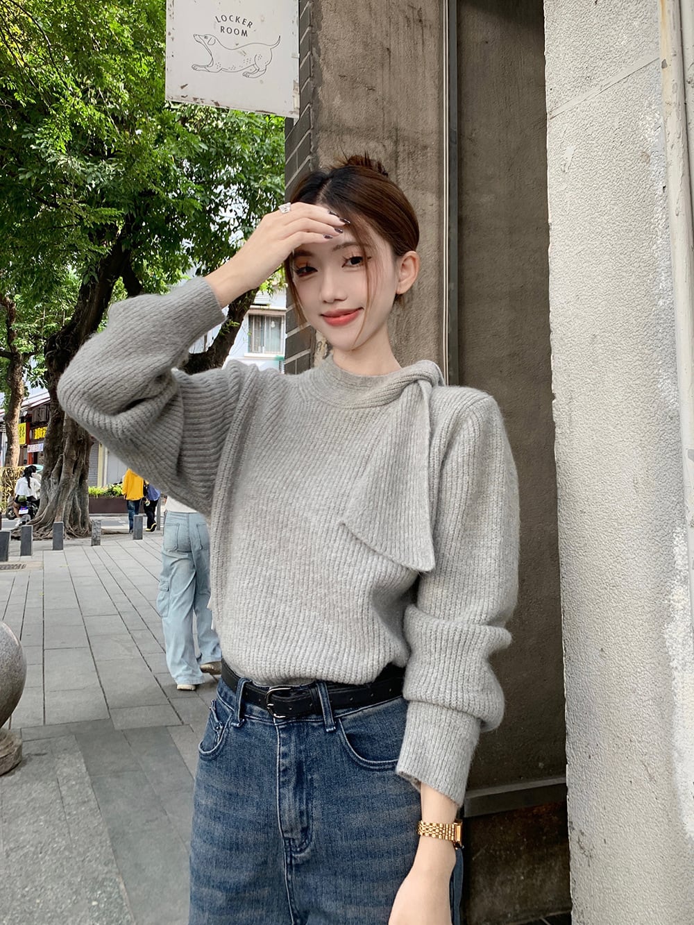 【tops】ニットセーター　M27682