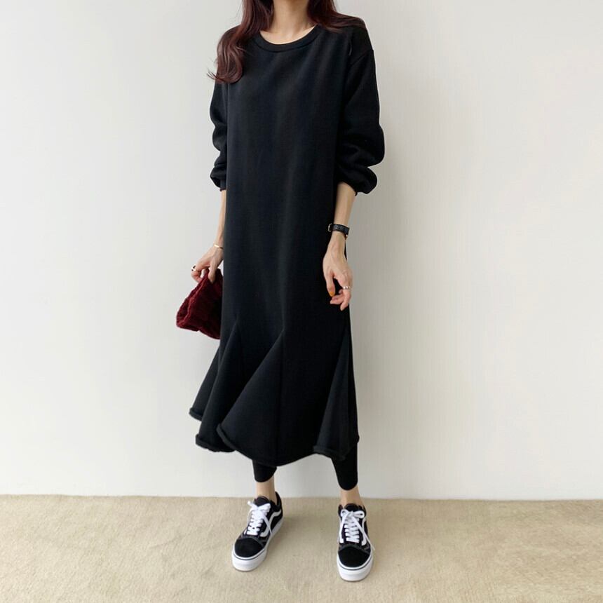【dress】マーメイドカジュアルワンピース　M18662