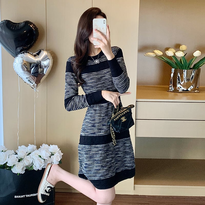 【dress】ニットワンピース　M28421