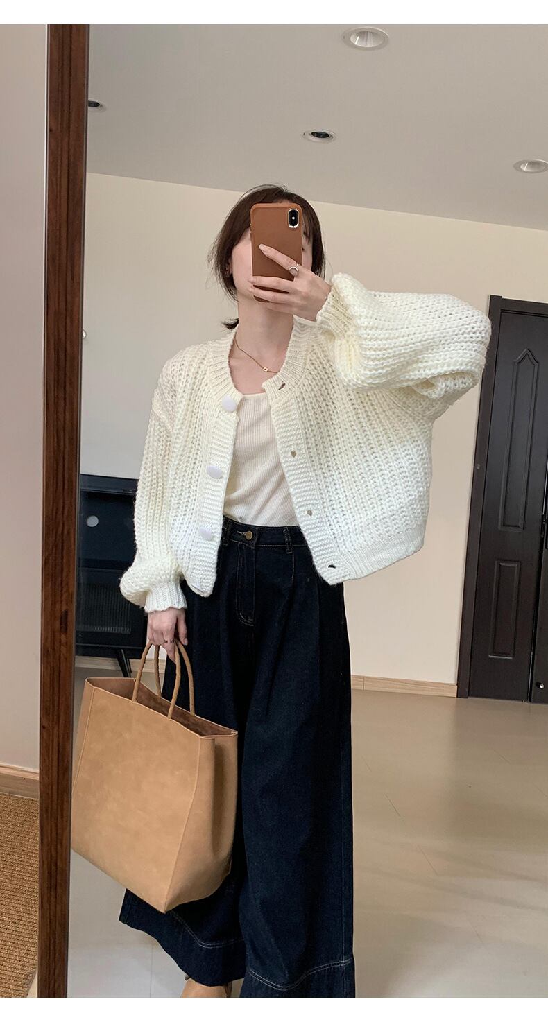 【outer】ニットカーデ　M19173