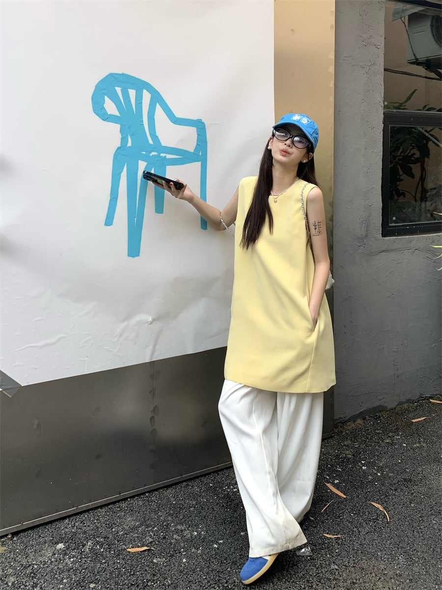 【dress】ノースリーブワンピース　M25333
