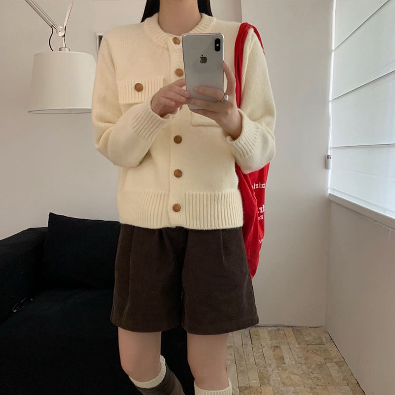 【outer】ニットカーデ　M28155