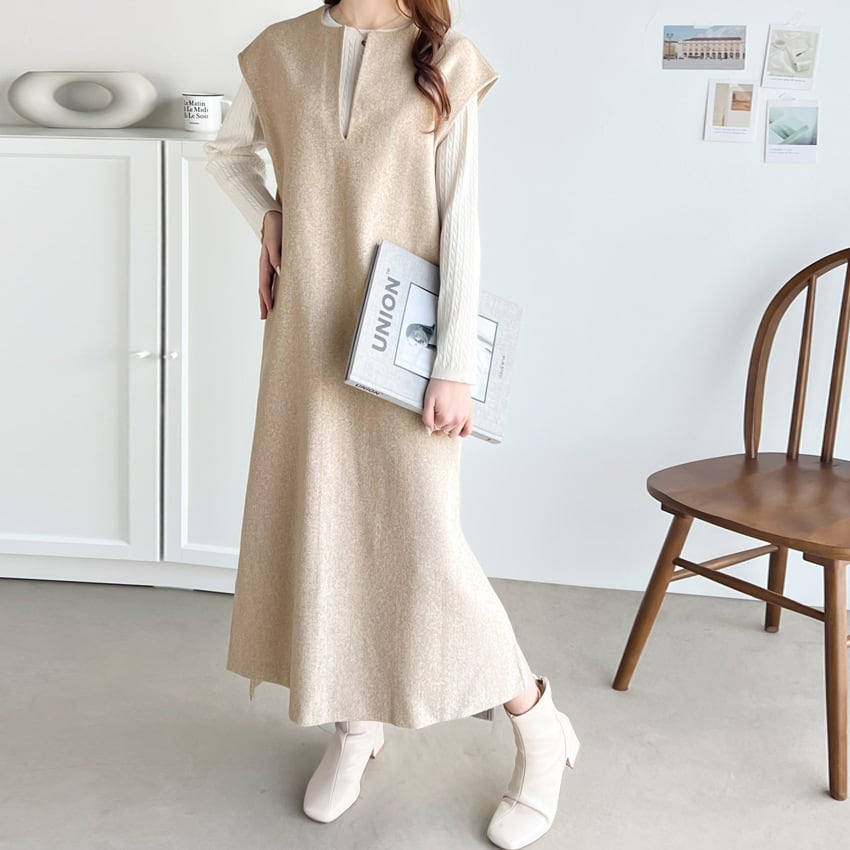 【dress】ベストワンピース　M26330