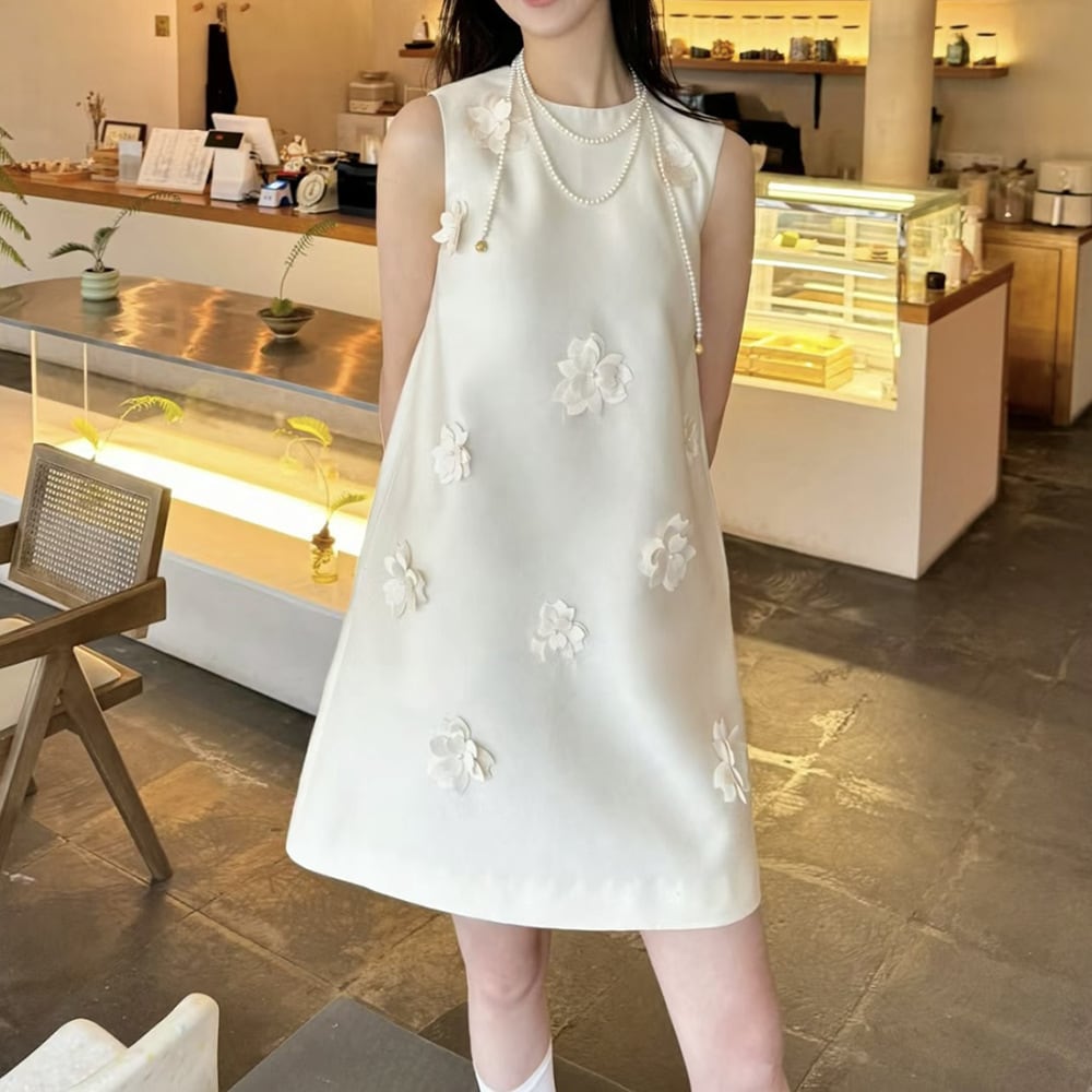 【dress】ノースリーブワンピース　M24307
