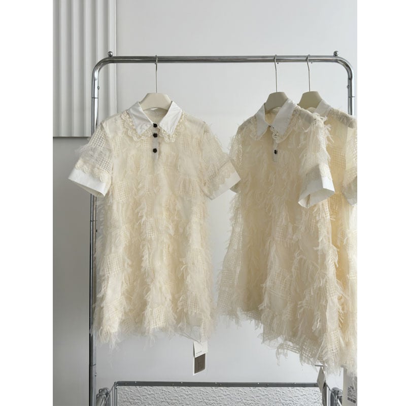 【dress】ジャカードワンピース　M23946