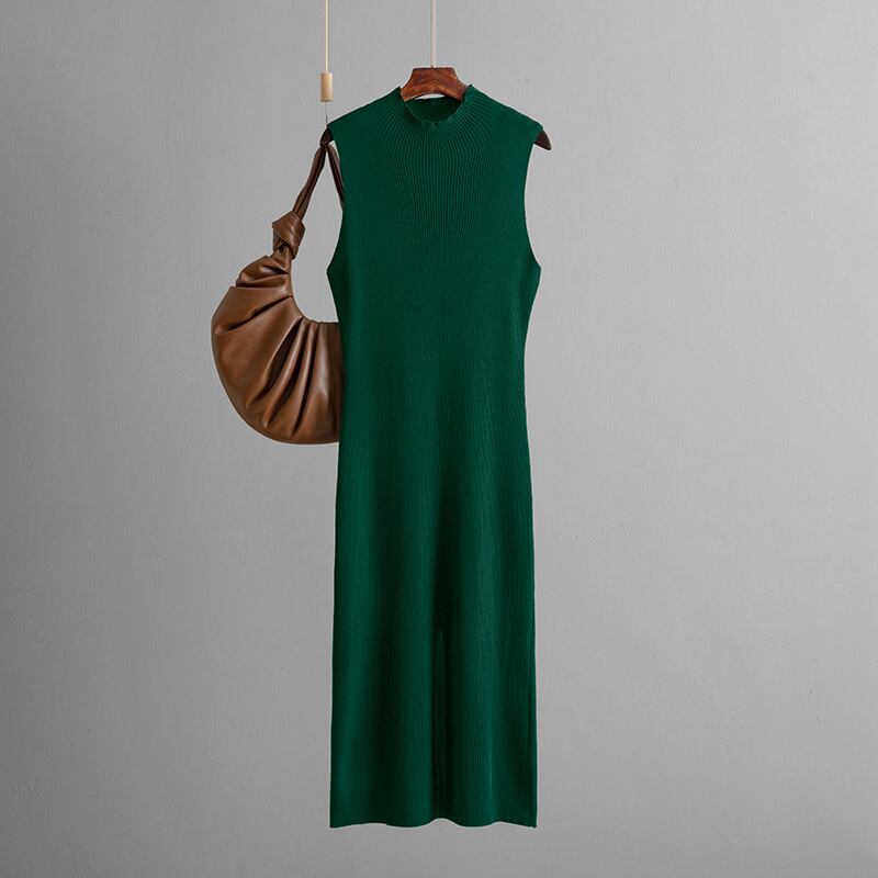 【dress】ノースリーブニットワンピース　M29734