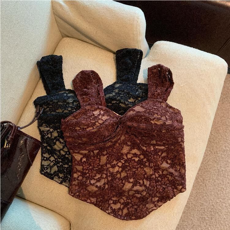 【tops】レースキャミソール　M29524