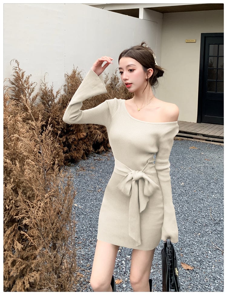 【dress】ニットワンピース　M26415