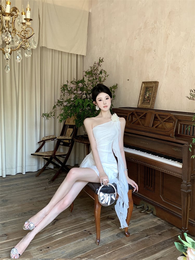 【dress】オフショルダーワンピース　M23897