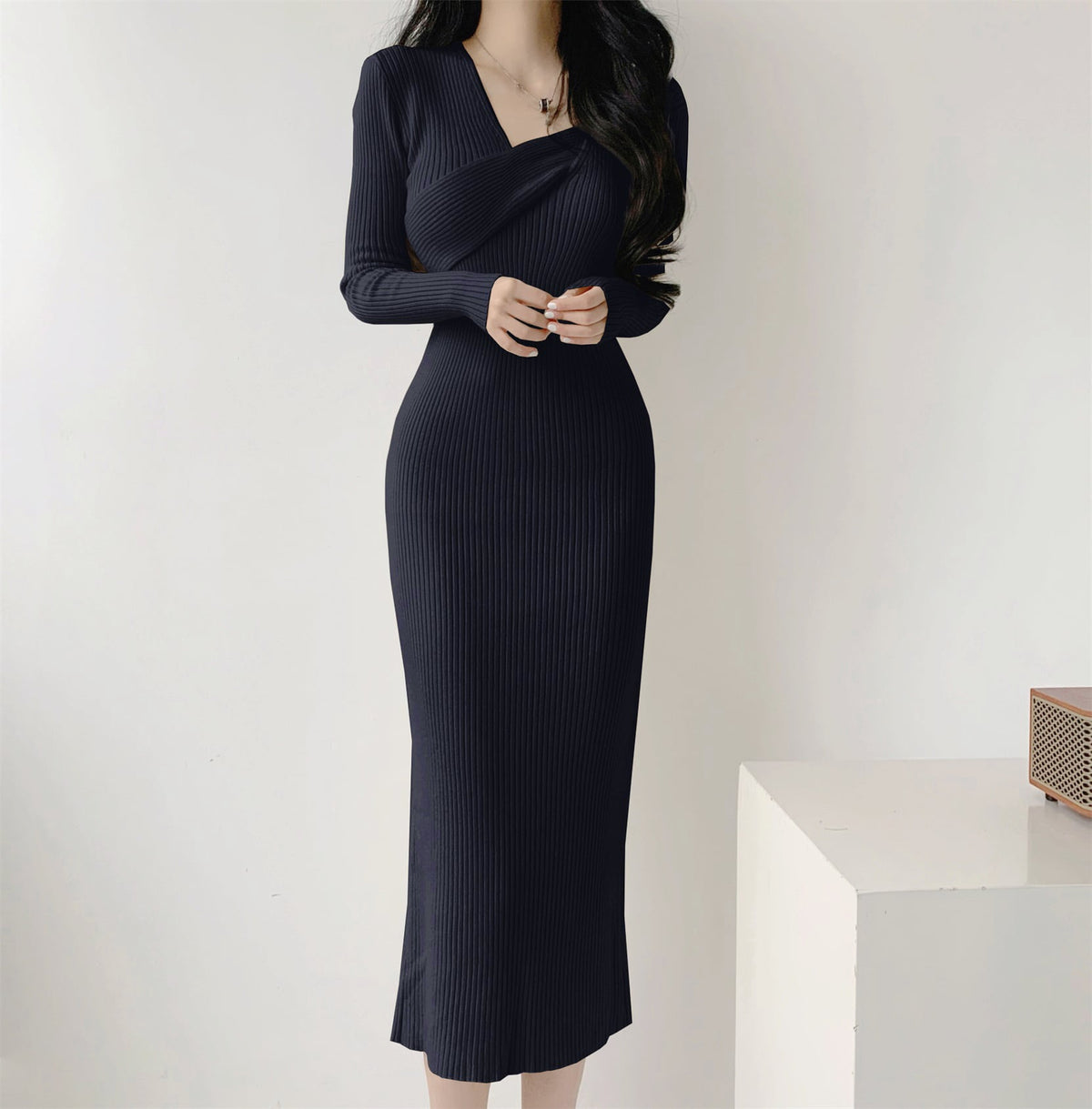 【dress】ニットワンピース　M28068