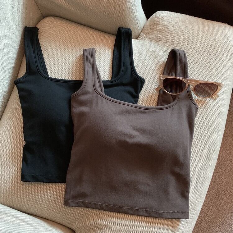 【tops】カップ付きキャミソール　M29525