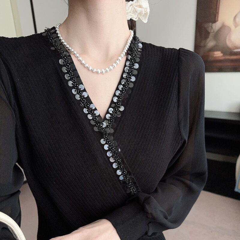 【tops】不規則 イレギュラードッキングトップス　M29387