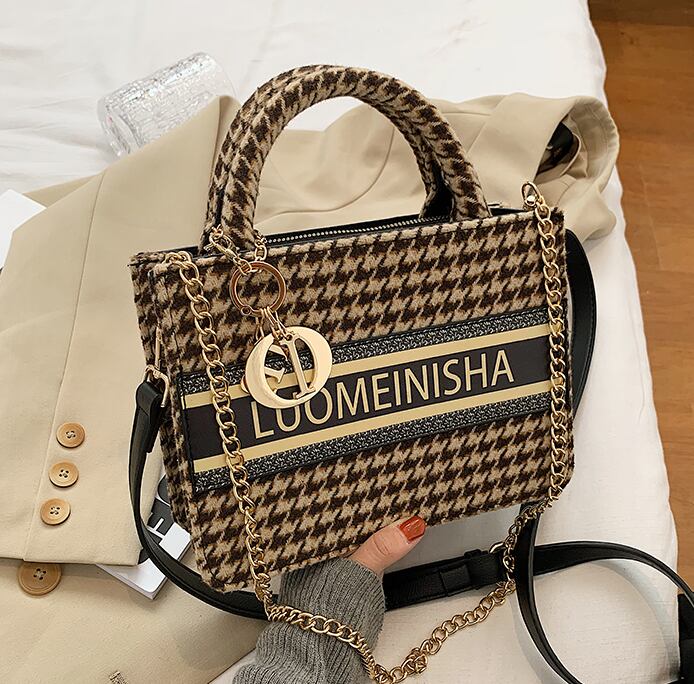 【小物】ファッション秋冬大人可愛い???合わせやすいショルダージッパーバッグ G3274