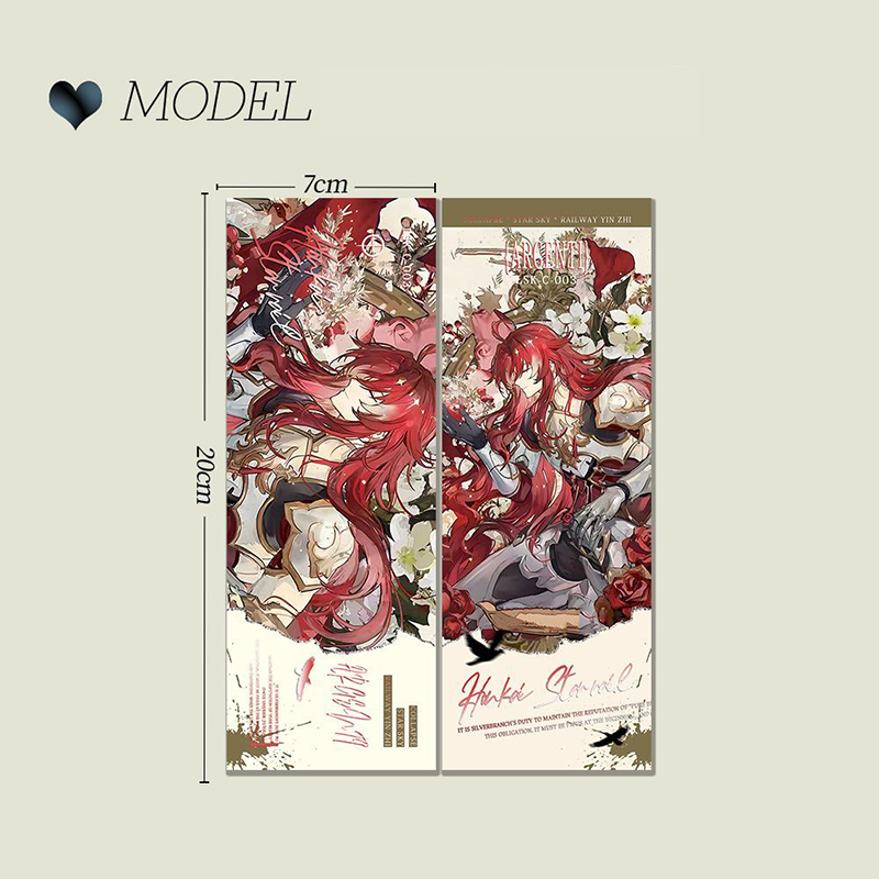 【GOODS】崩壊スターレイル アルジェンティ ホログラムチケット 4点セット Q2143