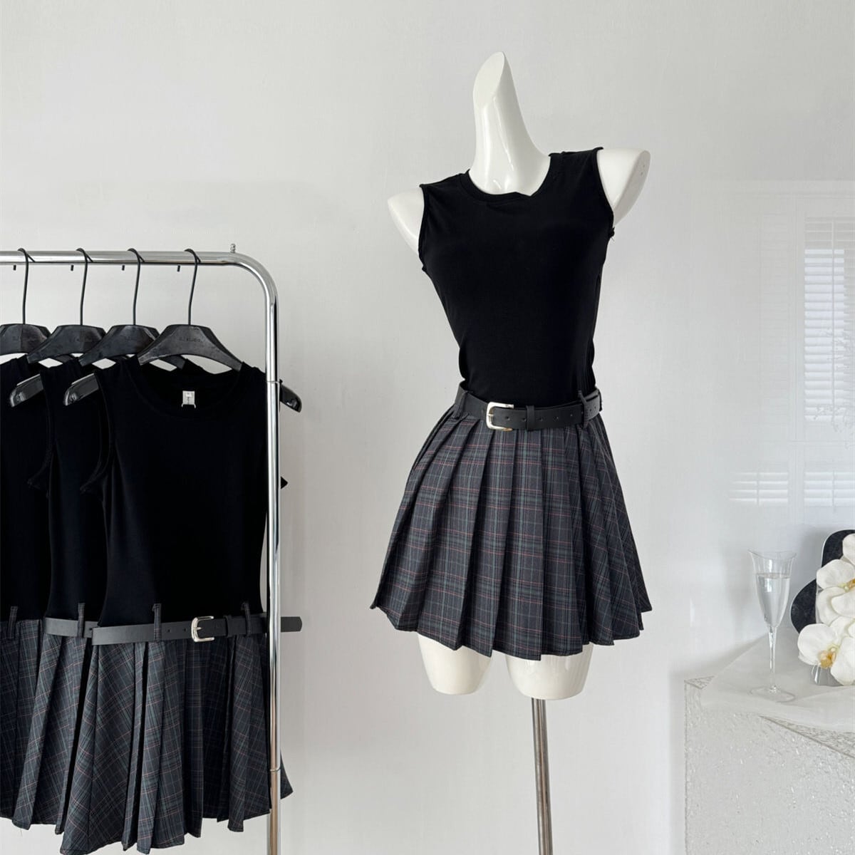 【dress】切り替えワンピース　M24416
