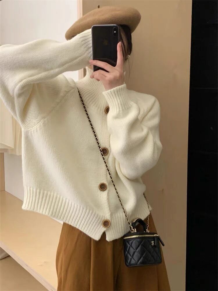 【outer】ニットカーデ　M27266