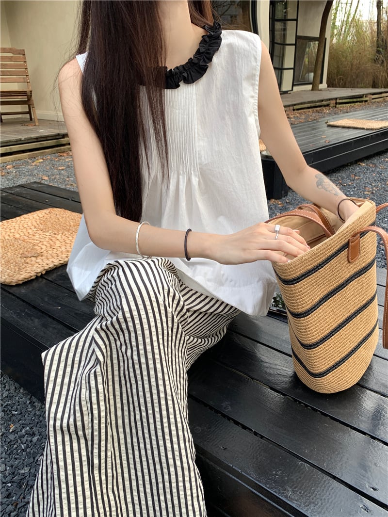 【tops】ノースリーブトップス　M24893