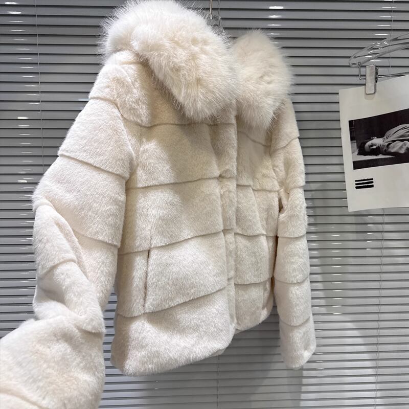 【outer】ファーコート Q7345