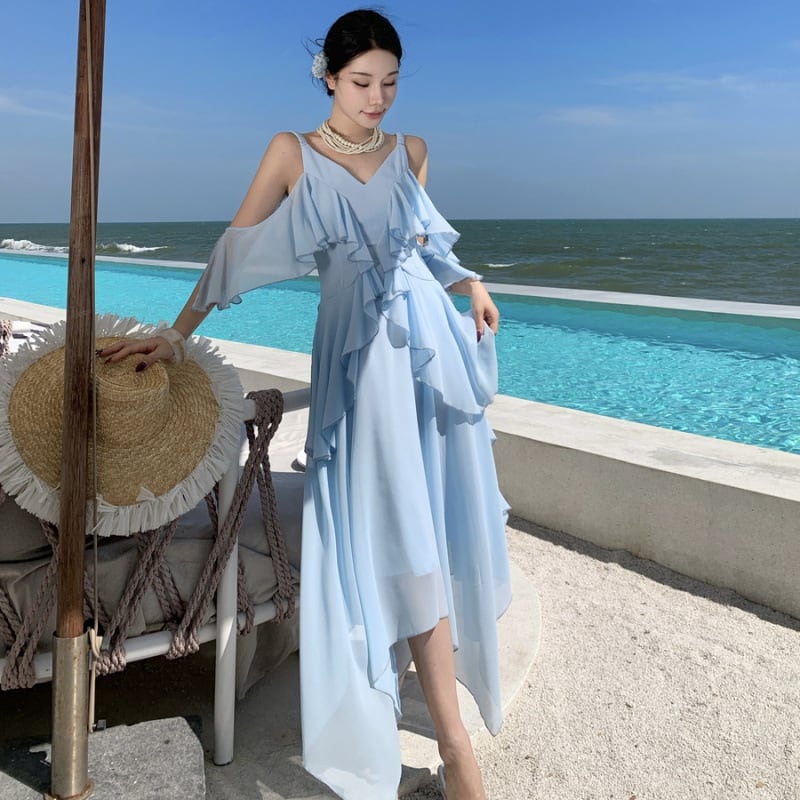 【dress】キャミデートワンピース　M30112