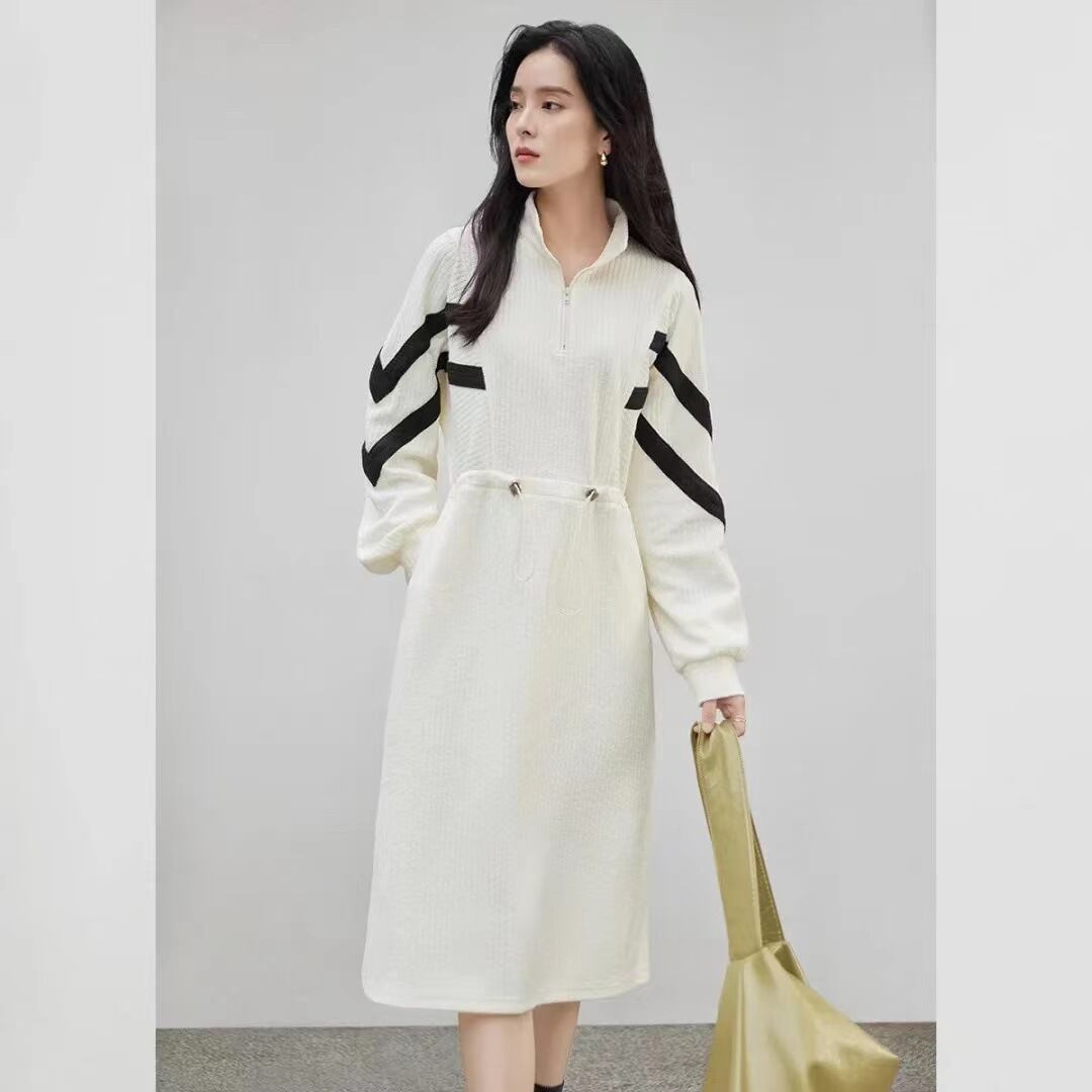 【dress】カジュアルニットワンピース　M18942