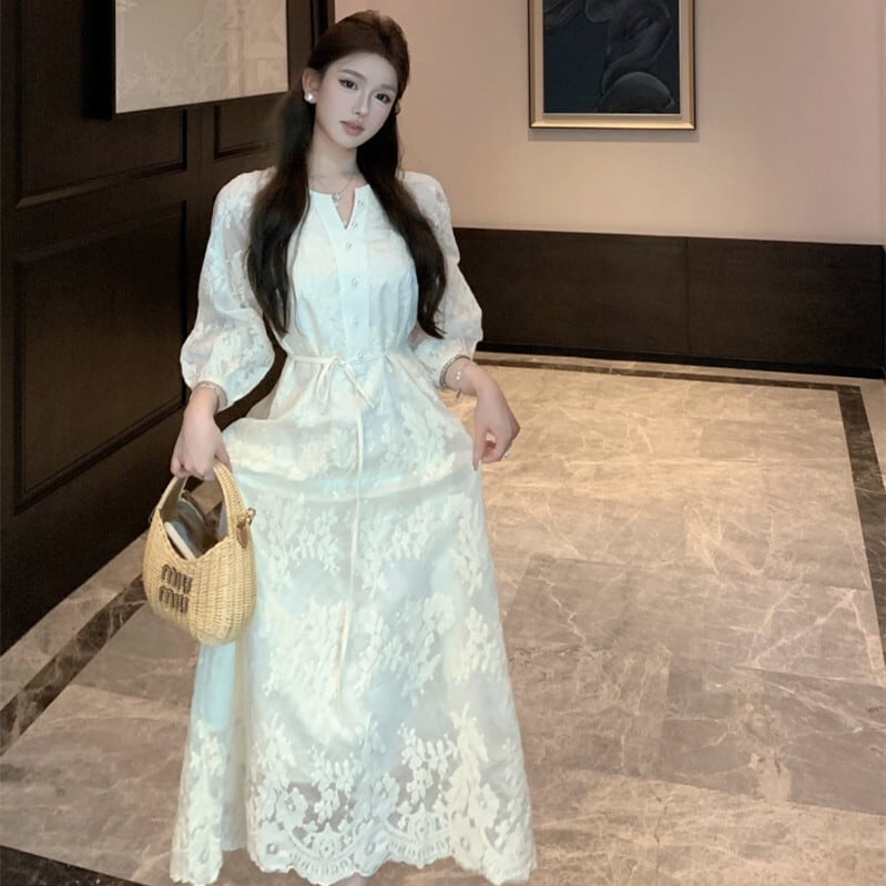 【dress】デートワンピース　M24686