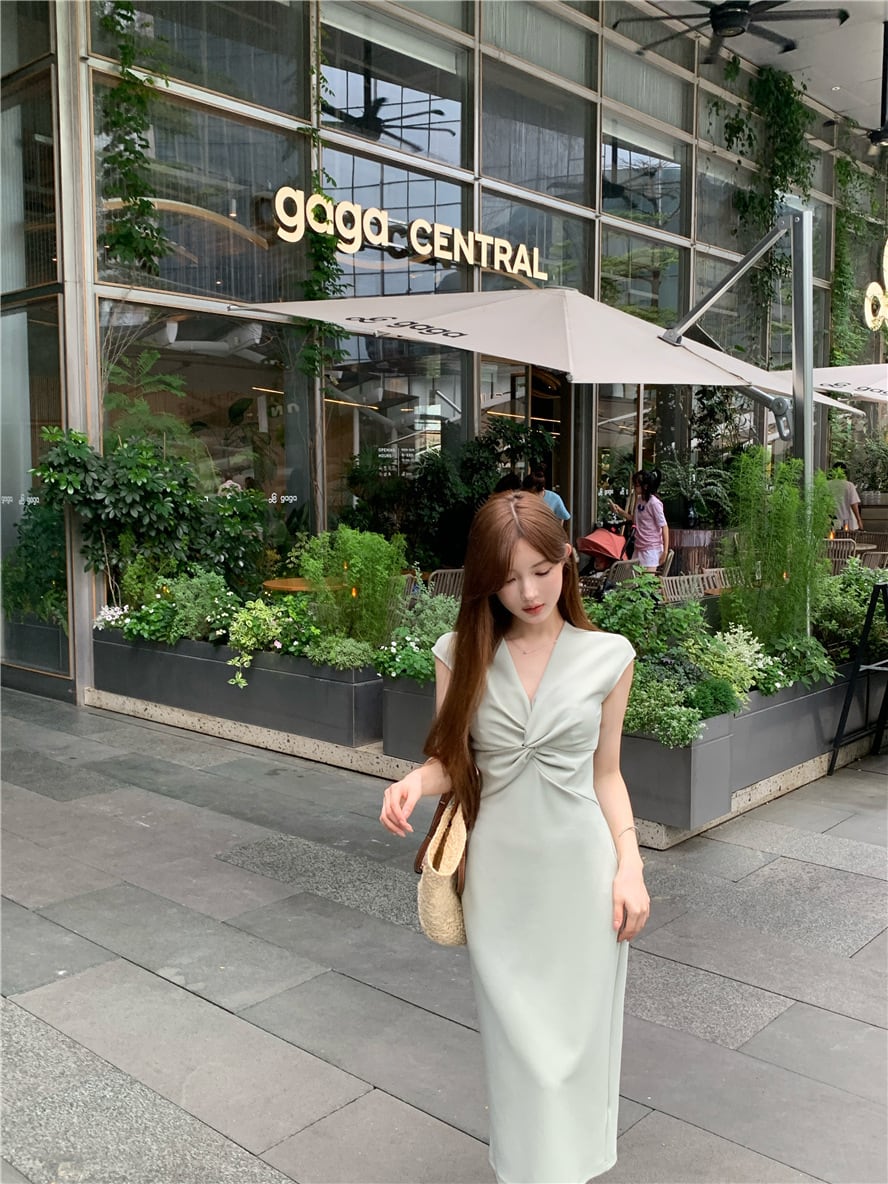 【dress】ノースリーブワンピース　M24288