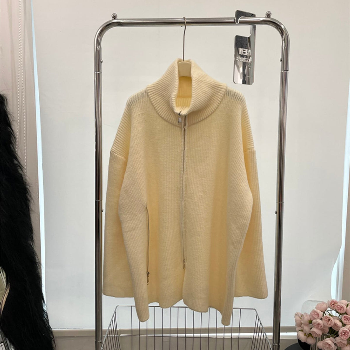 【outer】ニットカーデ　M27278