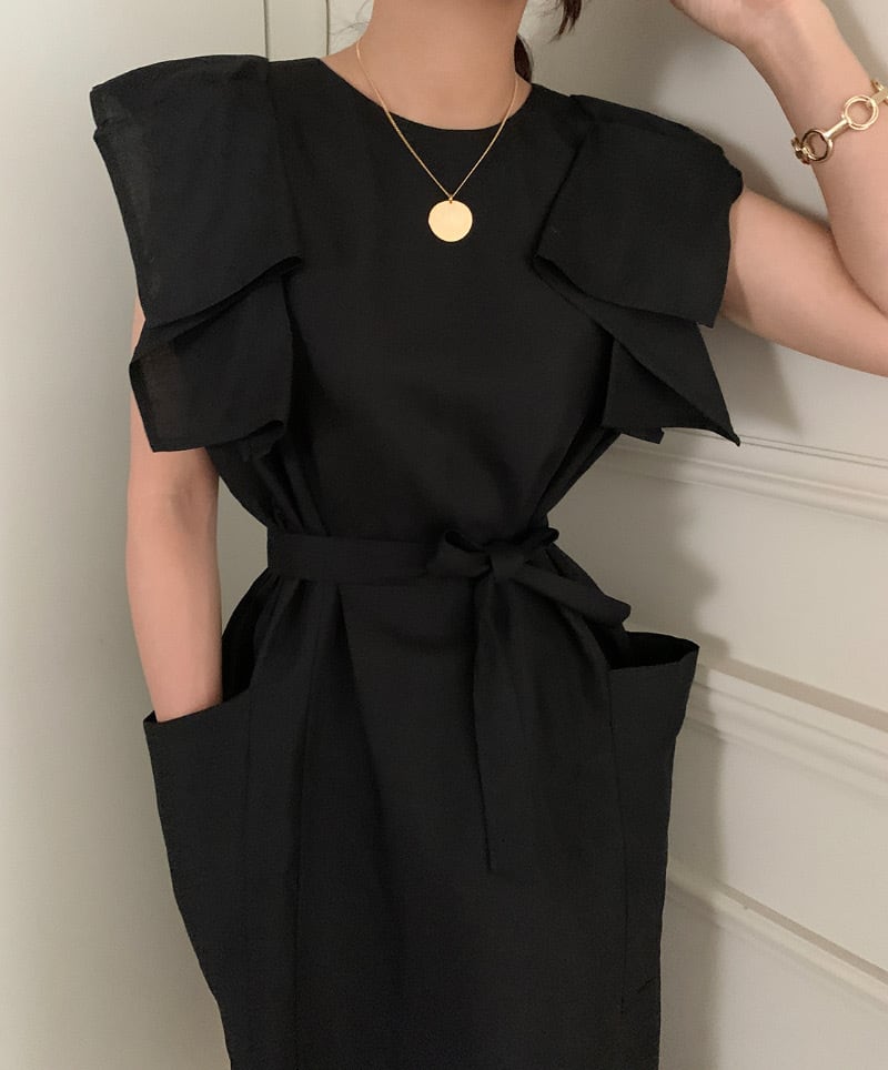 【dress】フリルワンピース　M24723