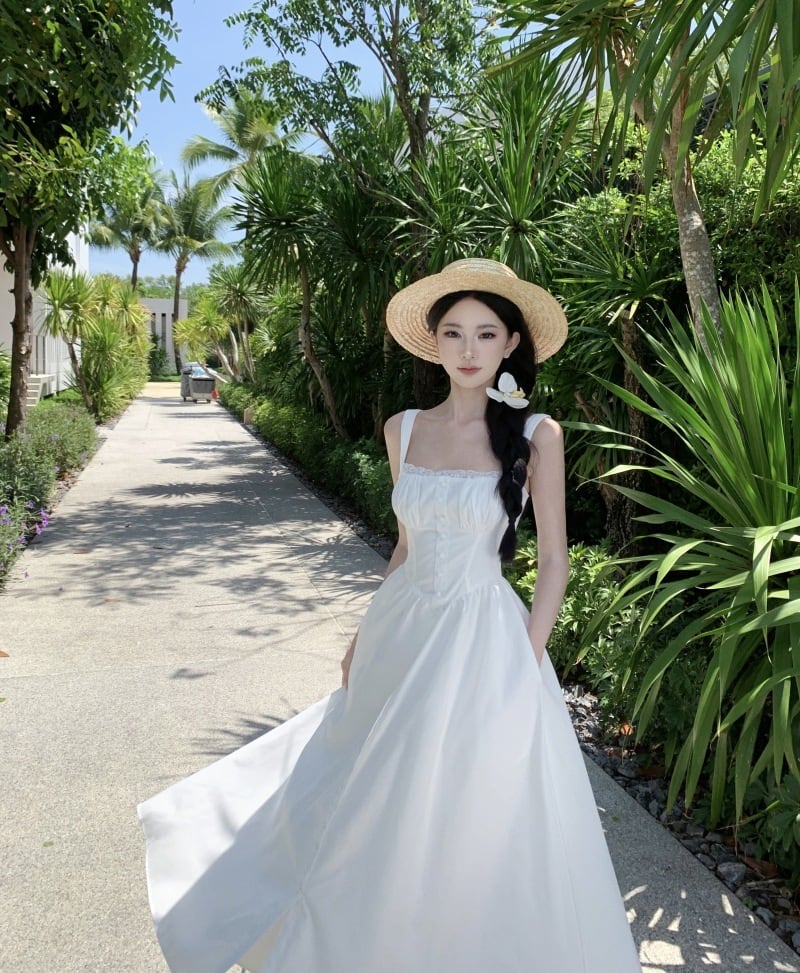 【dress】キャミワンピース　M25182
