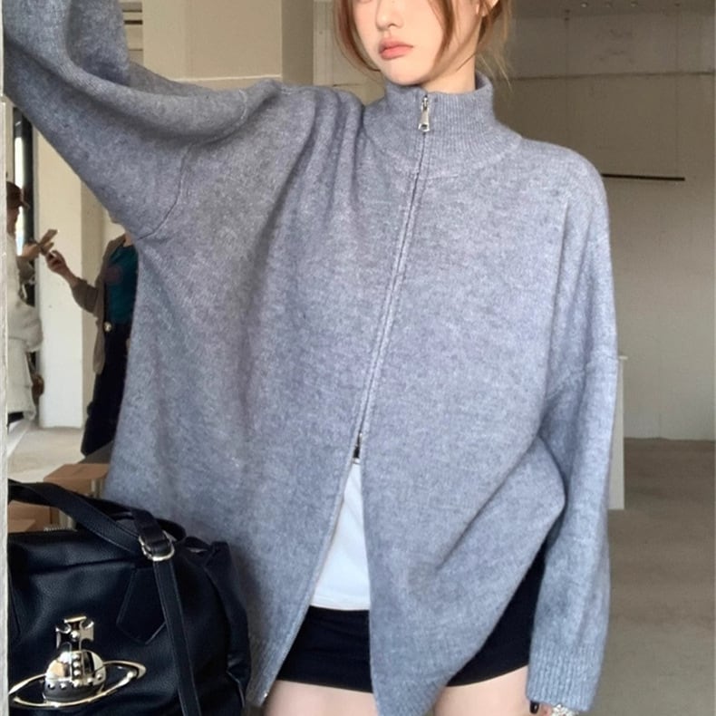 【outer】新作ニットカーデ　M25797