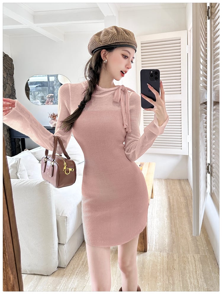 【dress】ニットワンピース　M26022