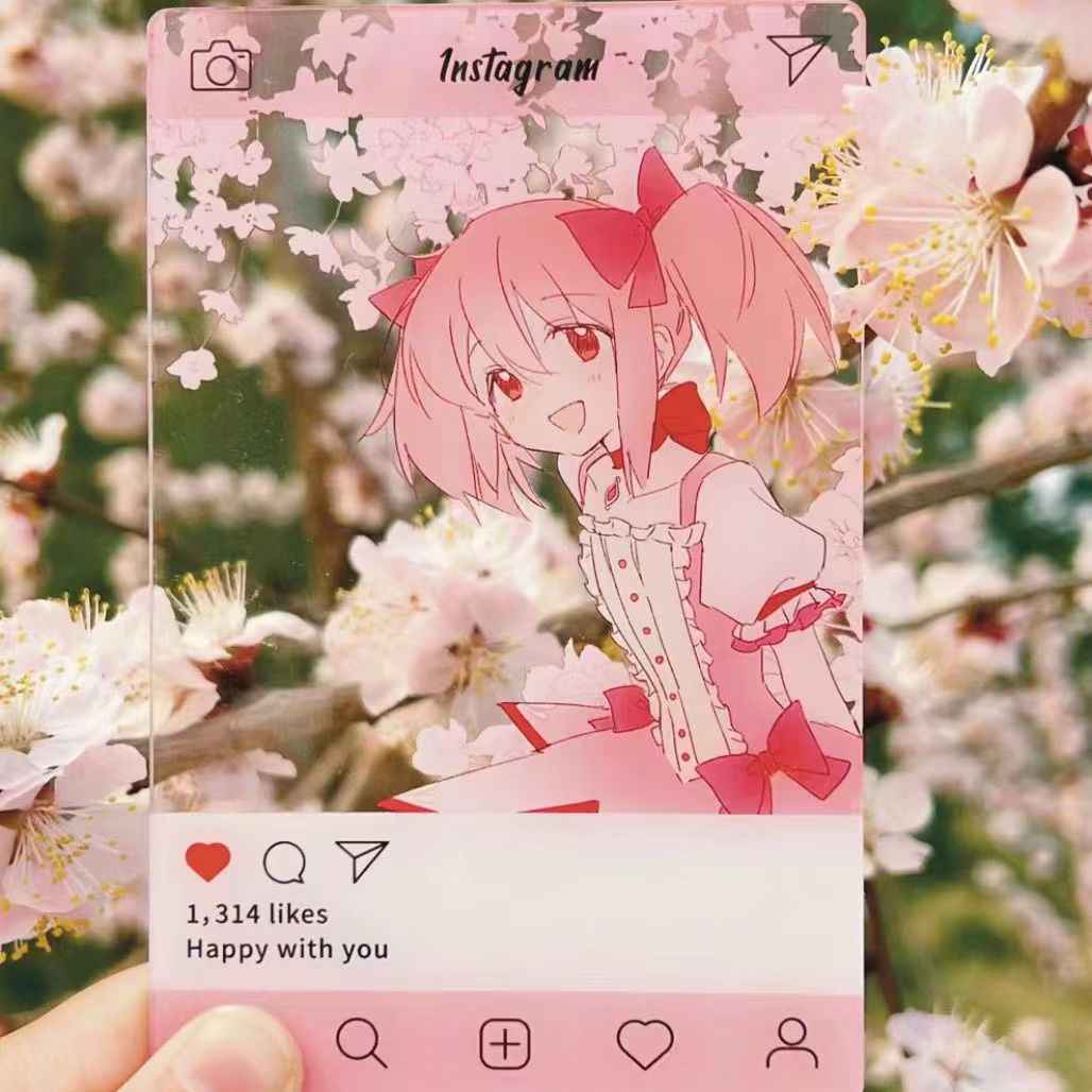 【GOODS】まどマギ 鹿目まどか クリアカード Q2389