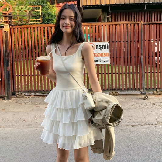 【dress】Aラインキャミワンピース G20400