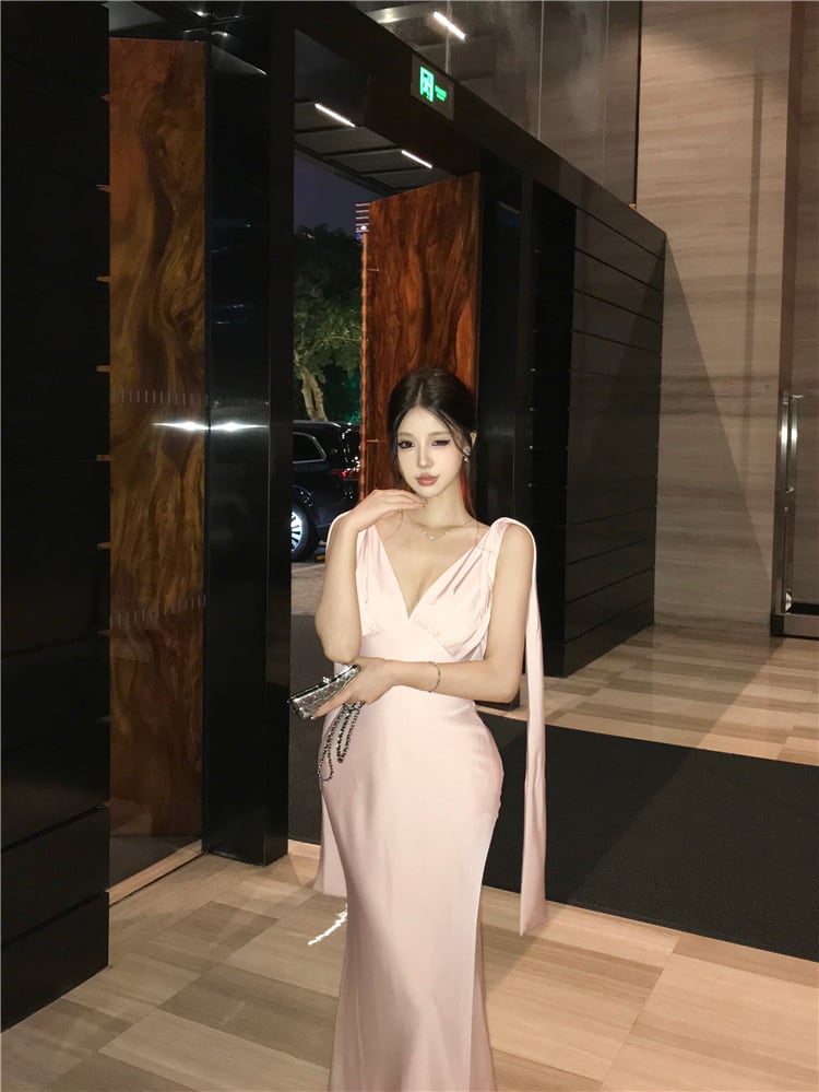 【dress】マーメイドキャミワンピース　M33556