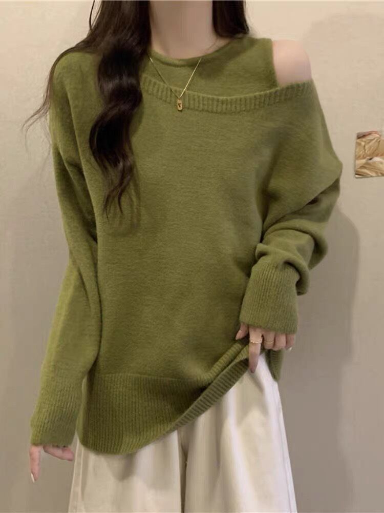 【set】キャミソール×ニットセーターセット　M19138