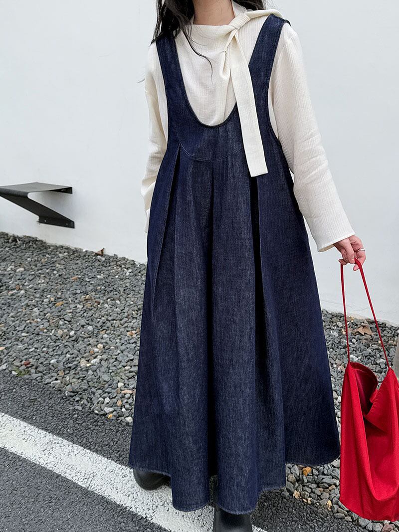 【dress】デニムワンピース　M29957