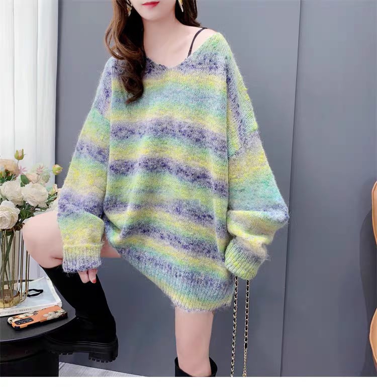 【tops】ニットセーター　M26345