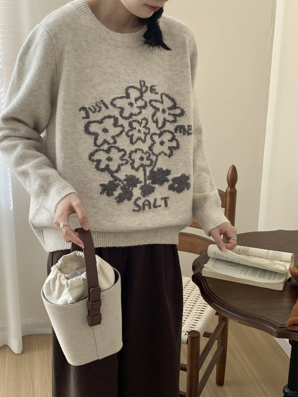 【tops】ニットセーター　M27204