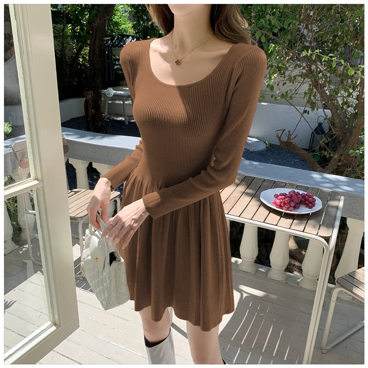 【dress】ニットワンピース　M25328