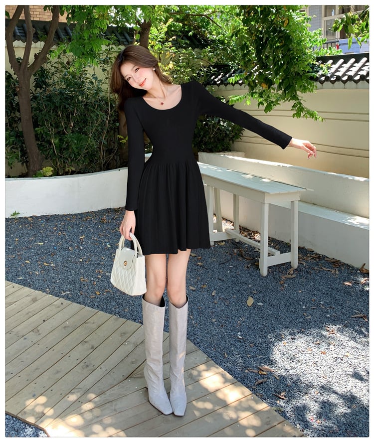 【dress】ニットワンピース　M25328